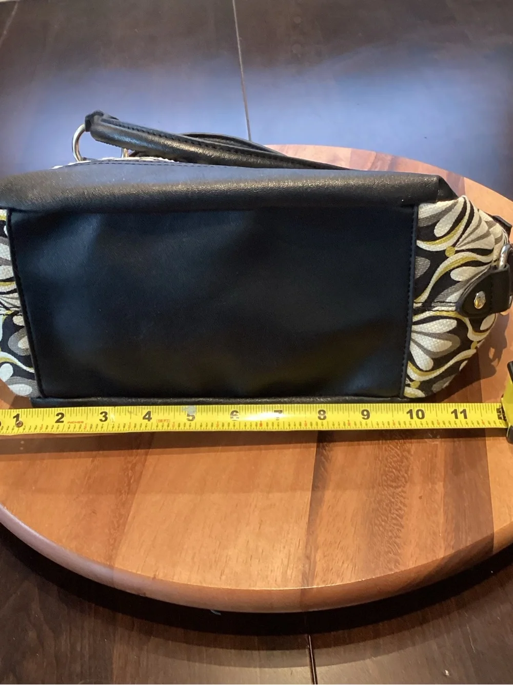 Relic by Fossil Satchel with Geometric pattern fabric Shoulder bag